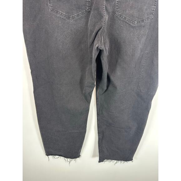 Ripton & Co Women’s Superlite Jeans Black Stretch Denim Size 36 Raw Hem - Picture 15 of 15